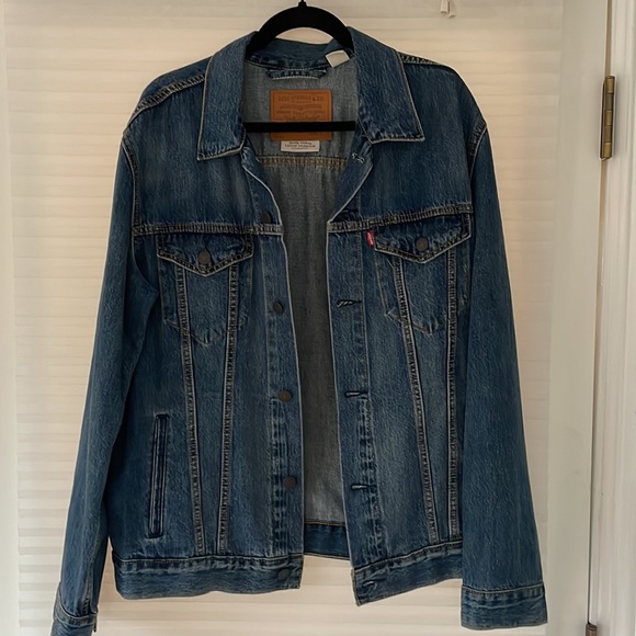 Levi Mens Denim Jacket - Picture 4 of 9
